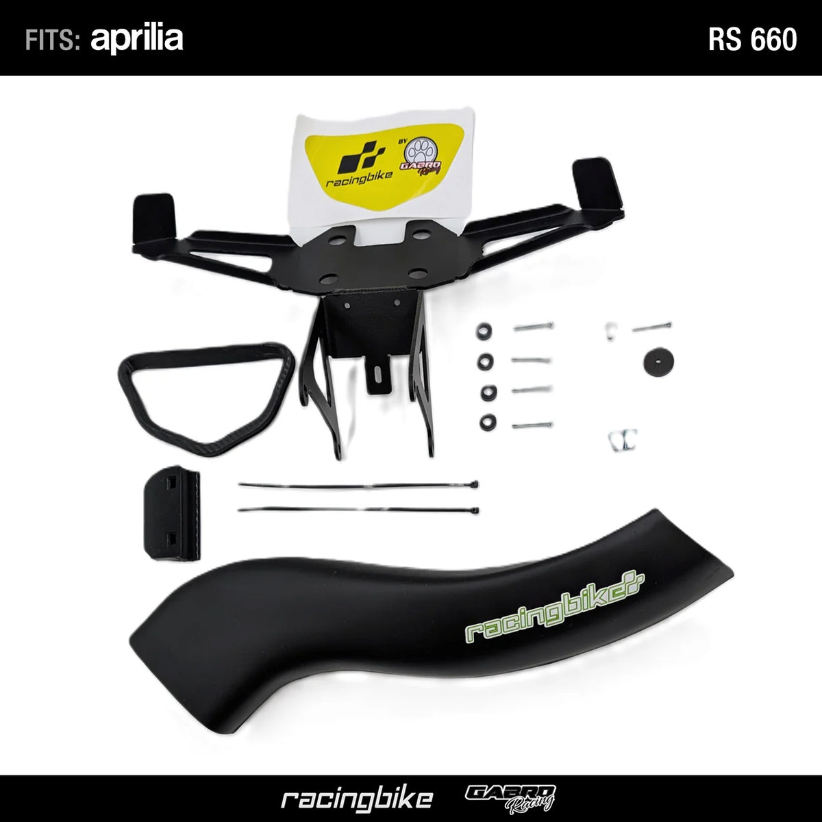 Front Fairing Stay with Ram Air Scoop for Aprilia RS 660 by GRT