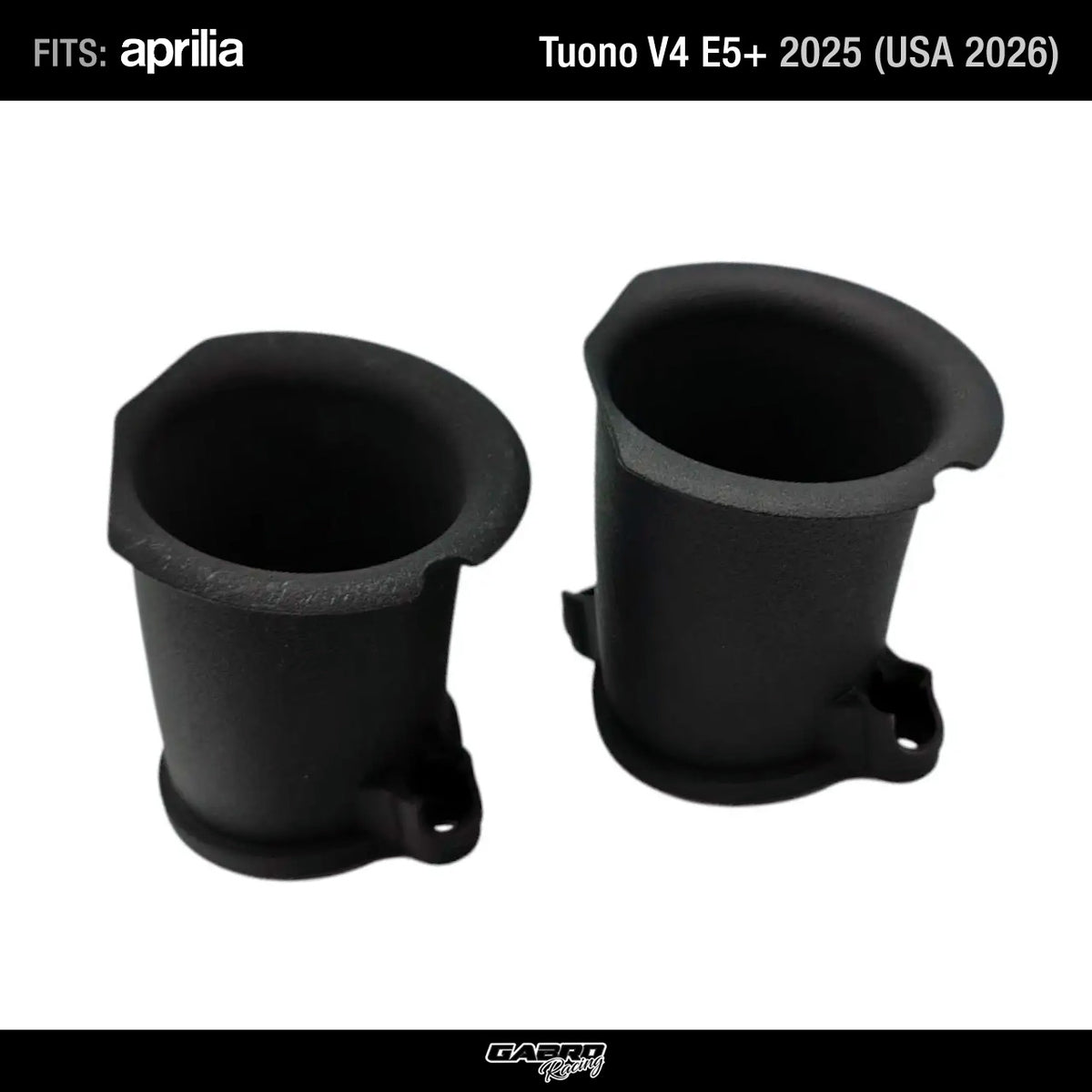 Intake Velocity Stacks Kit for Aprilia Tuono V4 E5+ EU 2025 (USA 2026) by GRT