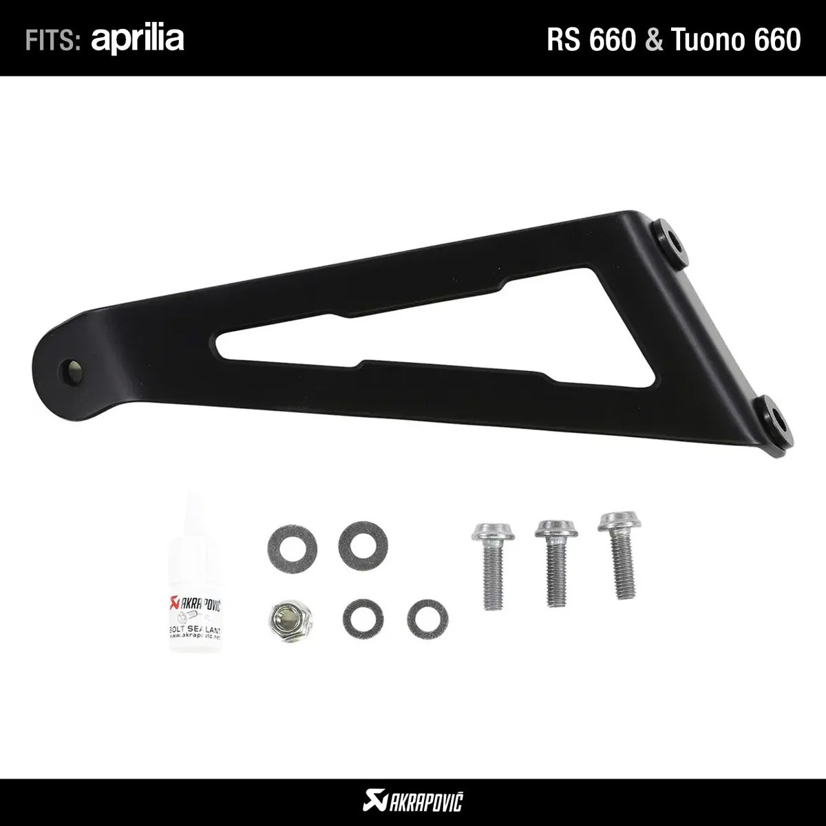 Muffler Bracket Akrapovic P-MBA6R1 for Aprilia Rs660 Tuono 660