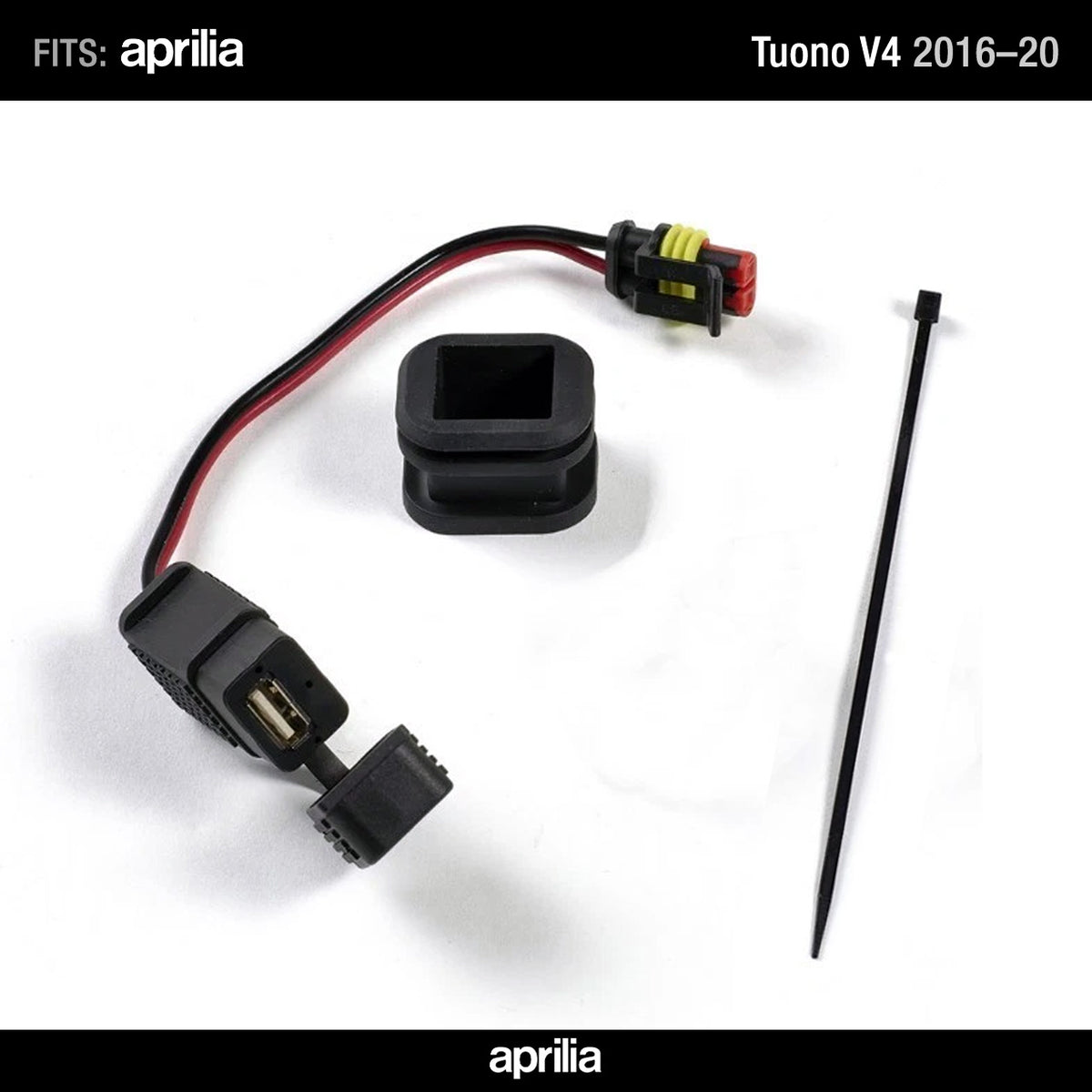 Oem Aprilia USB Socket Kit 2S000702 for Aprilia Tuono V4 up to 2020