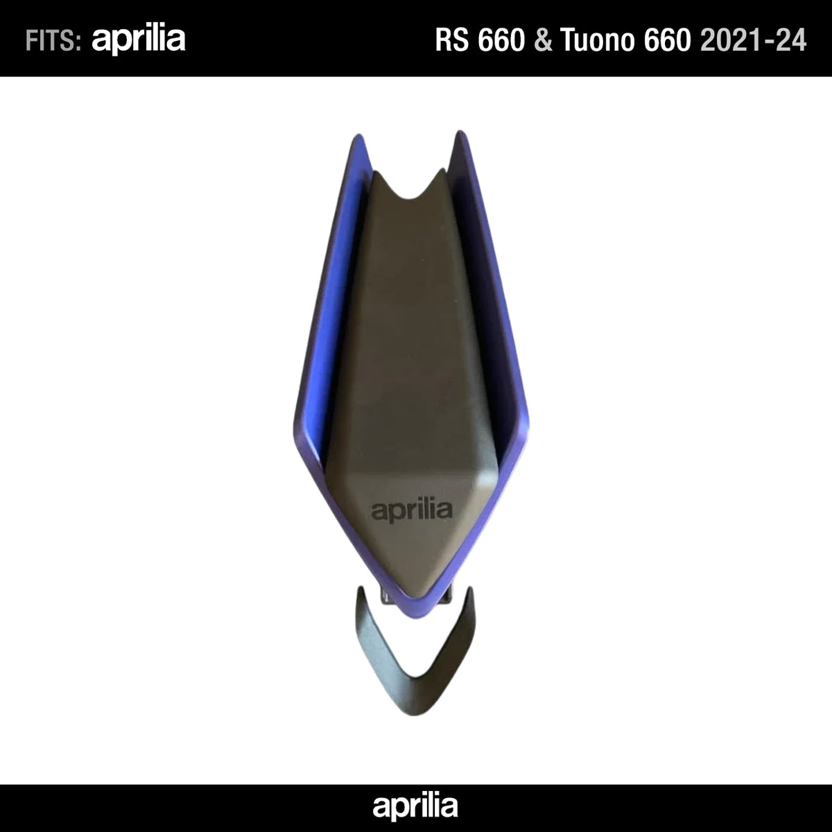 Original Rear Seat Cowl for Aprilia RS 660 Tuono 660 code CM325201 (lava red, AKA purple)