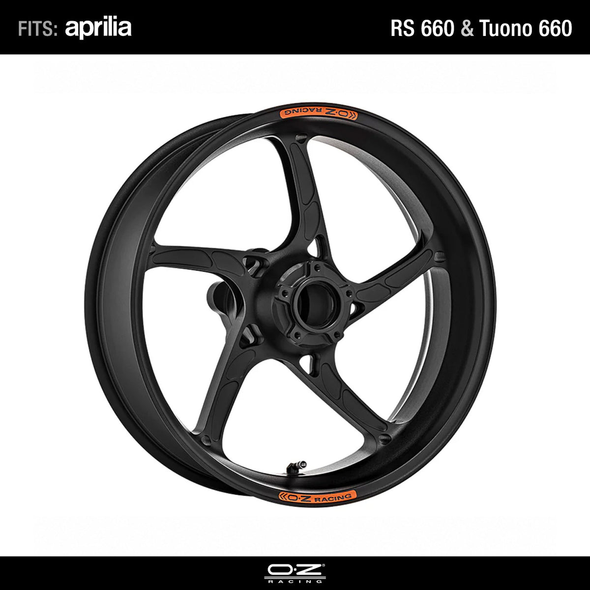 Forged OZ Wheels Piega R for Aprilia RS 660 and Tuono 660
