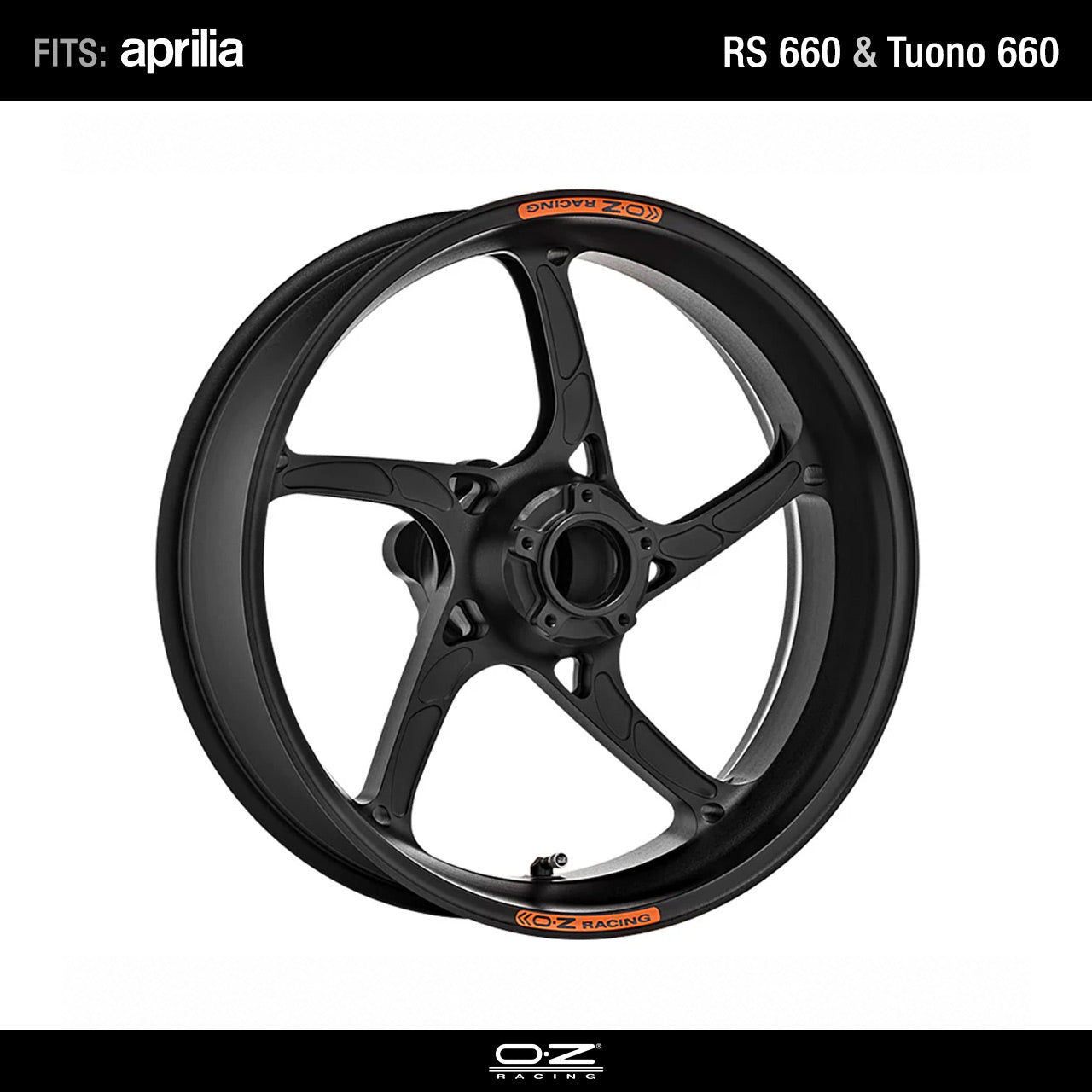 Forged OZ Wheels Piega R for Aprilia RS 660 and Tuono 660