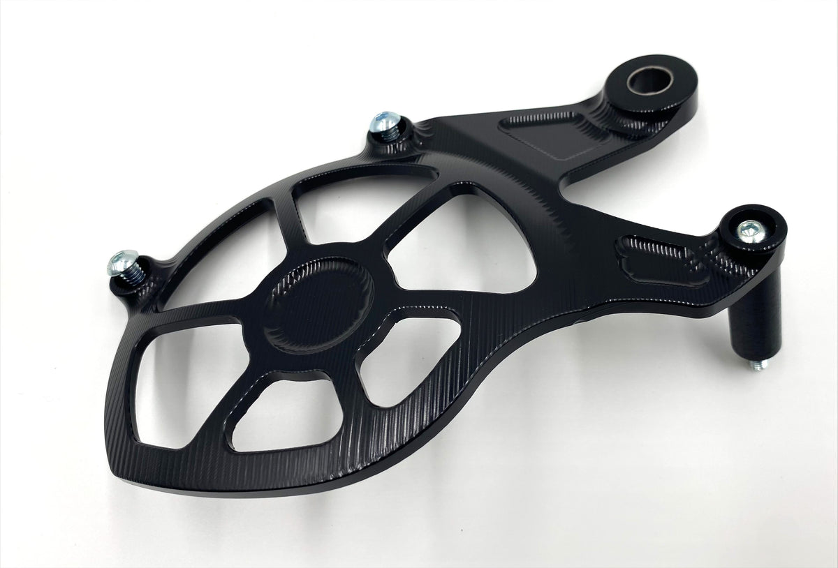 FlyHammer Sprocket Cover for Aprilia RS 660 Tuono 660 Tuareg 660 Black