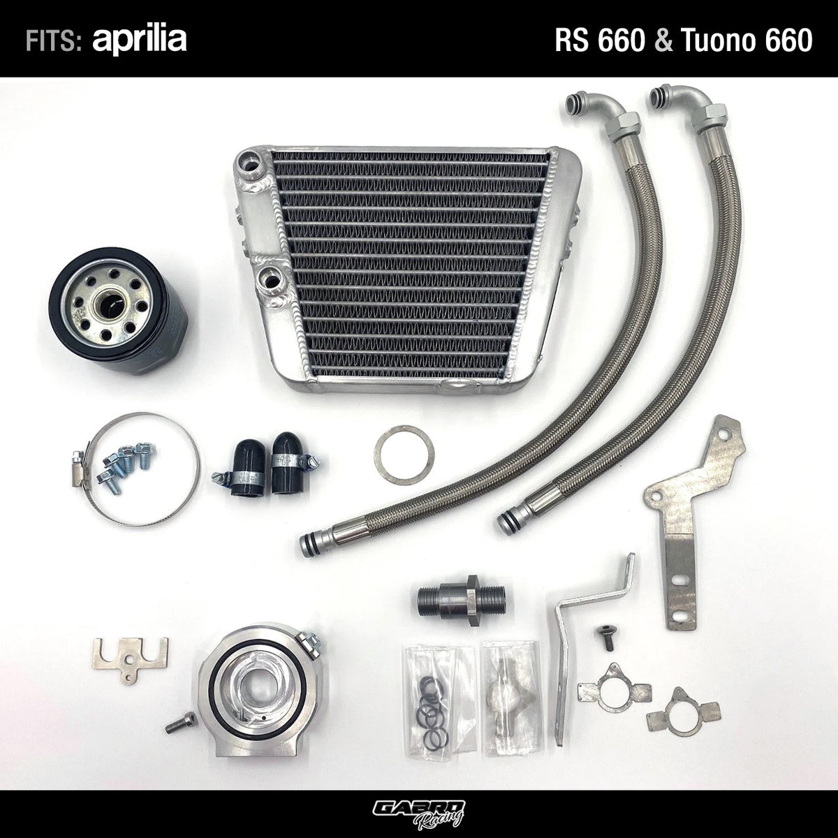 Radiator Oil Cooler Kit Racing Aprilia  RS 660 Tuono 660 by GRT