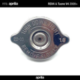 Radiator Cap 1.8 BAR Aprilia RS V4 Tuono V4 2009 onwards