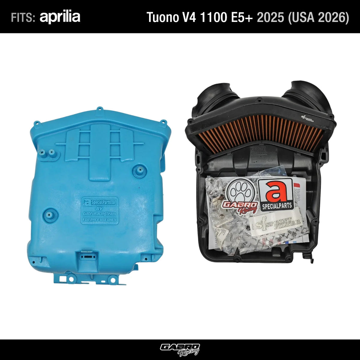 Stage 3 Airbox Kit for Aprilia Tuono V4 1100 E5+ 2025 (USA 2026)