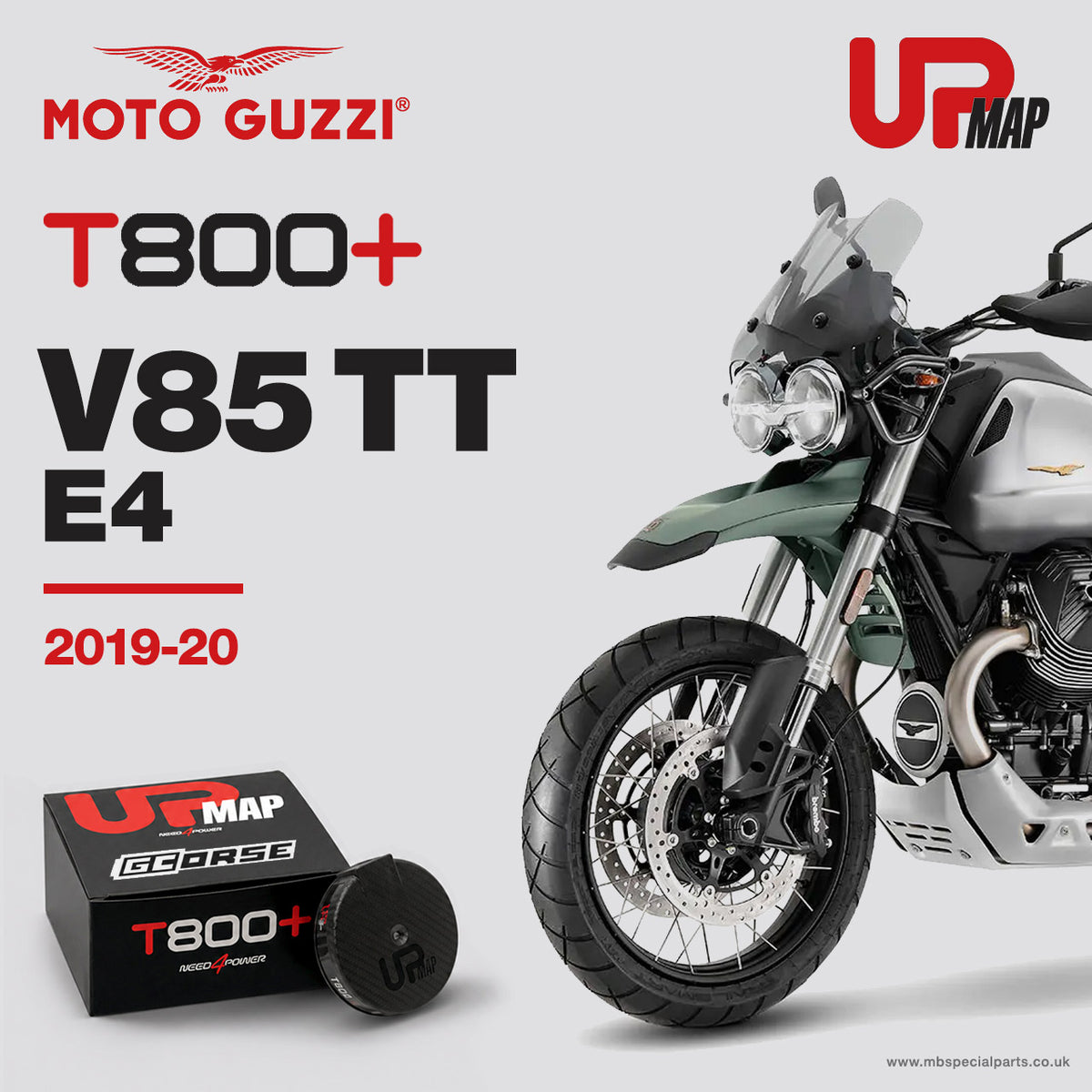 UpMap Moto Guzzi T800+ For V85 TT E4 2019-2020