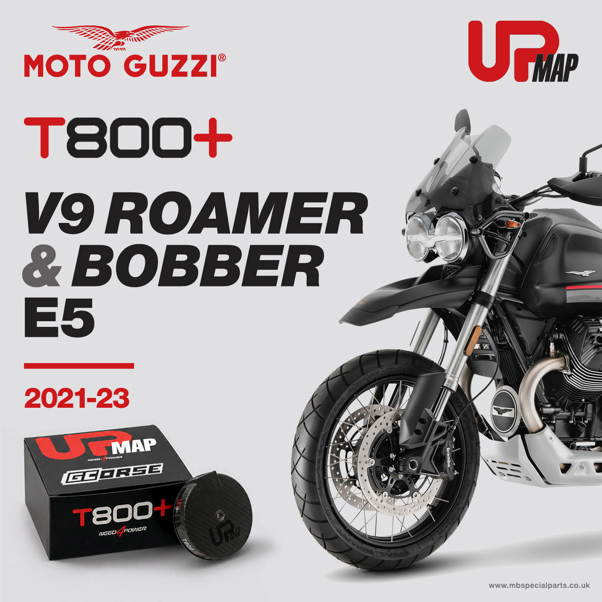 UpMap Moto Guzzi T800+ For V9 Bobber E5 2021-2023