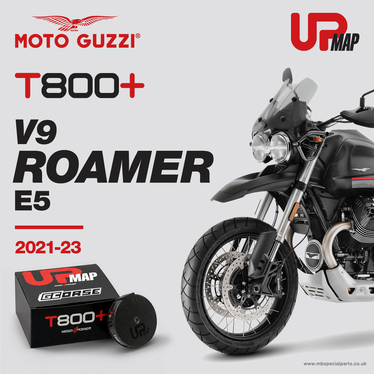 UpMap Moto Guzzi T800+ For V9 Roamer E5 2021-2023