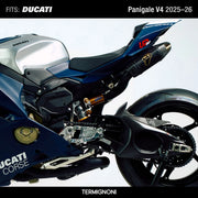 Pre-Order: Termignoni D231 Centenario Limited Edition Exhaust System for Ducati Panigale V4 + UpMap T800+