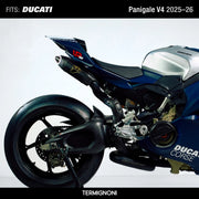Pre-Order: Termignoni D231 Centenario Limited Edition Exhaust System for Ducati Panigale V4 + UpMap T800+