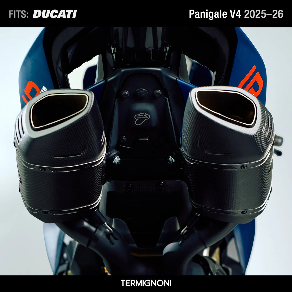 Pre-Order: Termignoni D231 Centenario Limited Edition Exhaust System for Ducati Panigale V4 + UpMap T800+