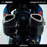 Pre-Order: Termignoni D231 Centenario Limited Edition Exhaust System for Ducati Panigale V4 + UpMap T800+