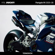 Pre-Order: Termignoni D231 Centenario Limited Edition Exhaust System for Ducati Panigale V4 + UpMap T800+