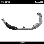 Tuareg 660 by Arrow Exhaust Headers Code: 72202PD