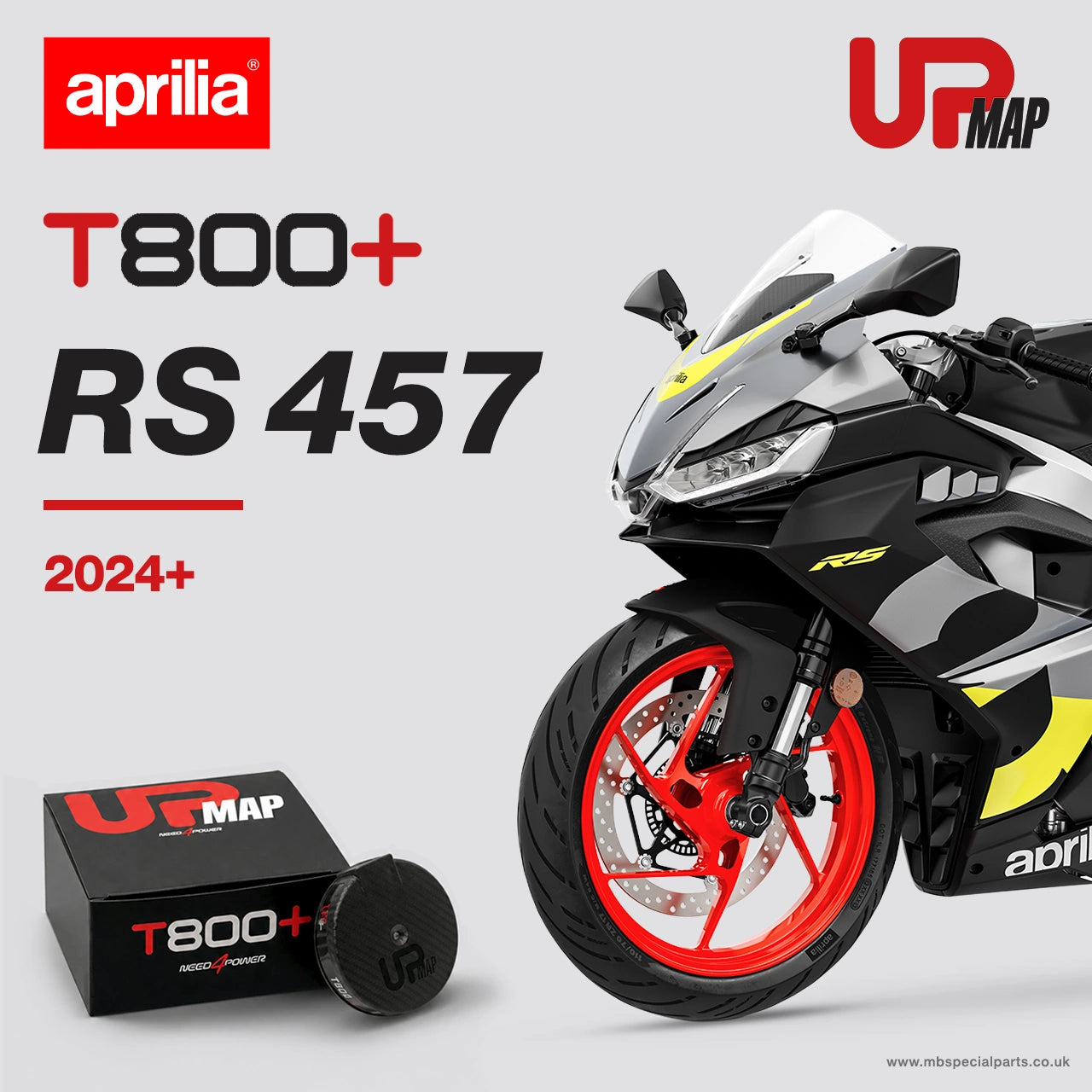 UpMap Aprilia T800+ for RS 457
