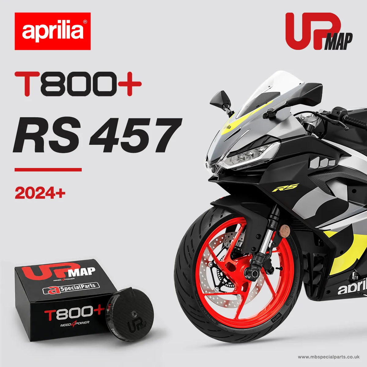 UpMap Aprilia T800+ for RS 457