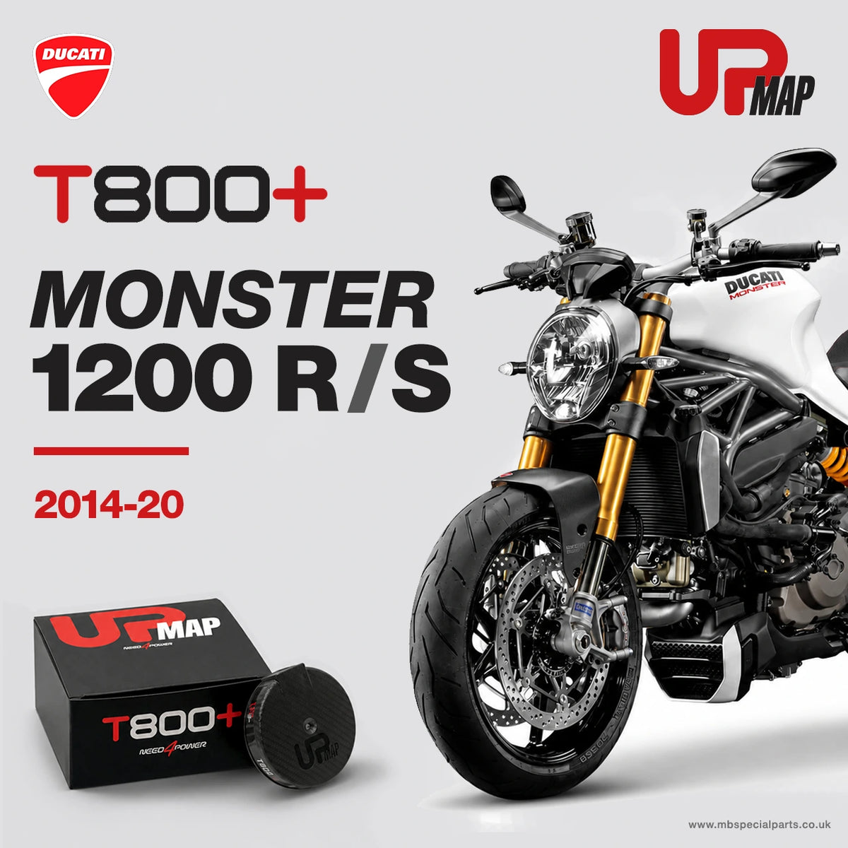 UpMap Ducati Monster 1200 (R/S) 2014-2020