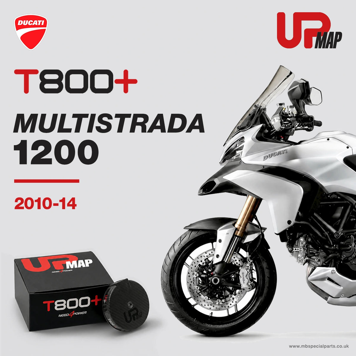 UpMap Ducati Multistrada 1200 2010-14