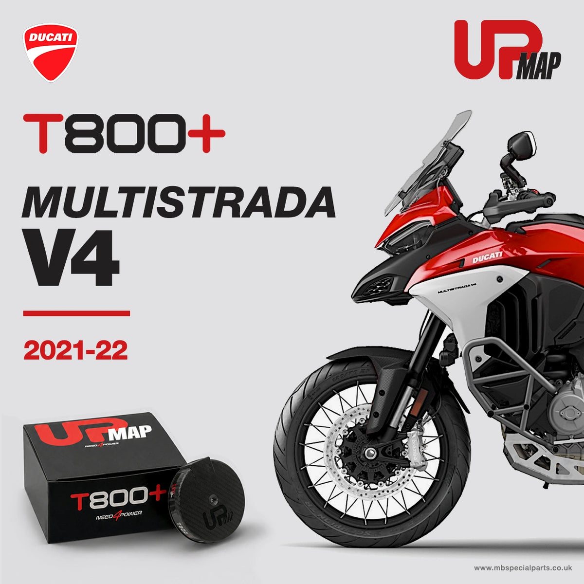 UpMap Ducati Multistrada V4 2021-2022