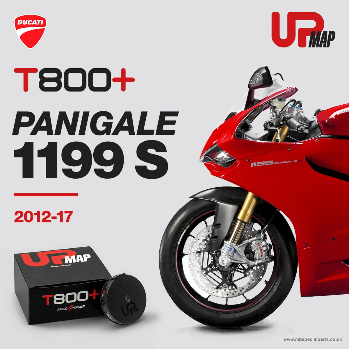 UpMap Ducati Panigale 1199 (S) 2012-2017