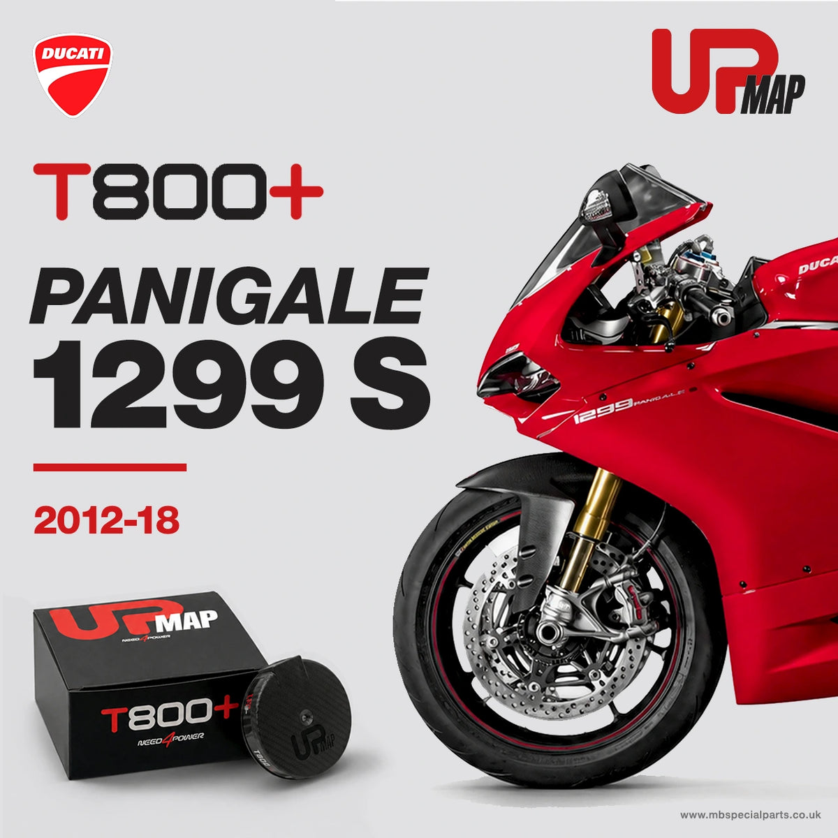 UpMap Ducati Panigale 1299 (S) 2012-18