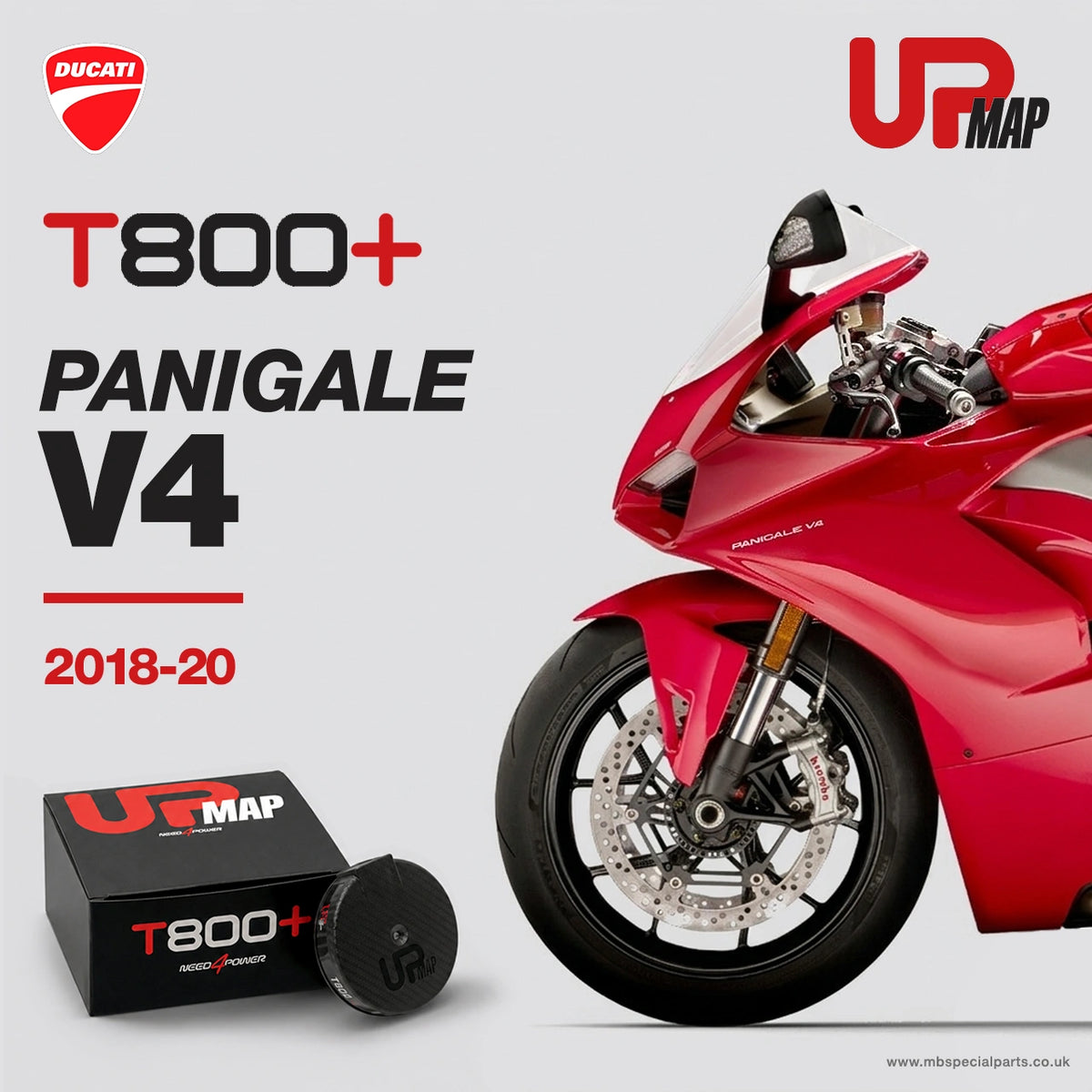 UpMap Ducati Panigale V4 2018-20