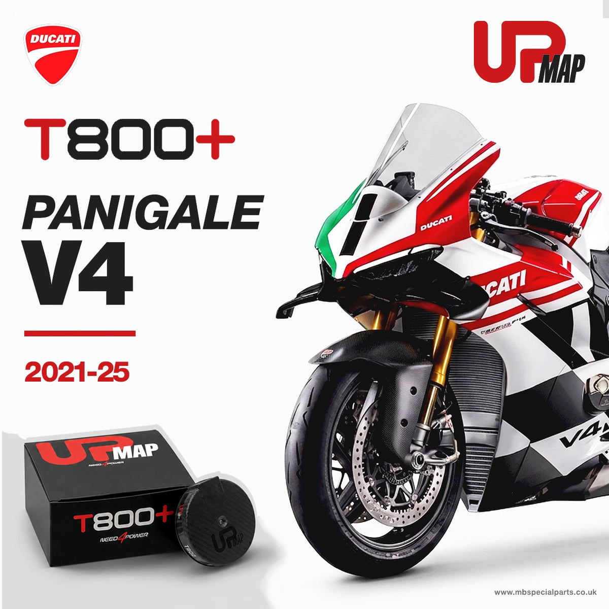 UpMap Ducati Panigale V4 2021-25