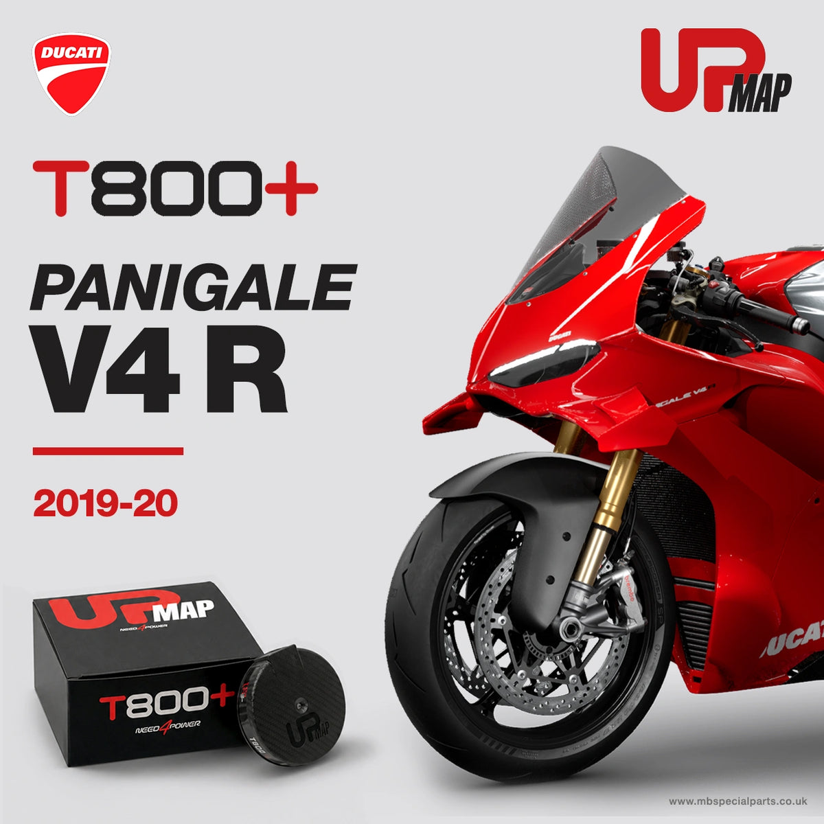 UpMap Ducati Panigale V4R 2019-20
