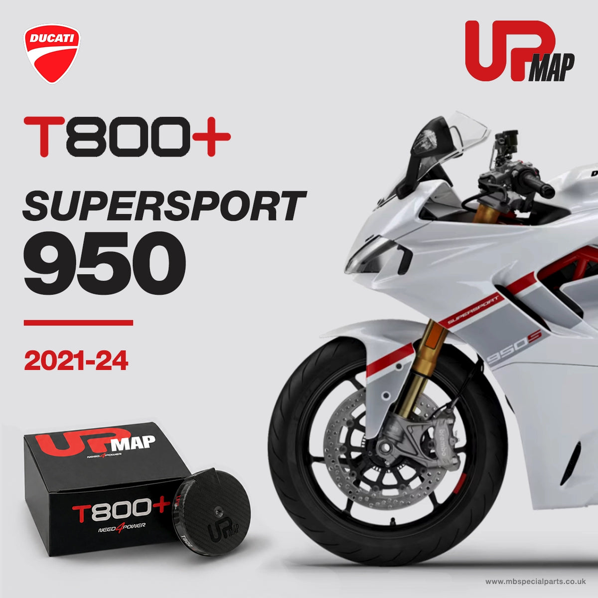 UpMap Ducati Supersport 950 2021-2024