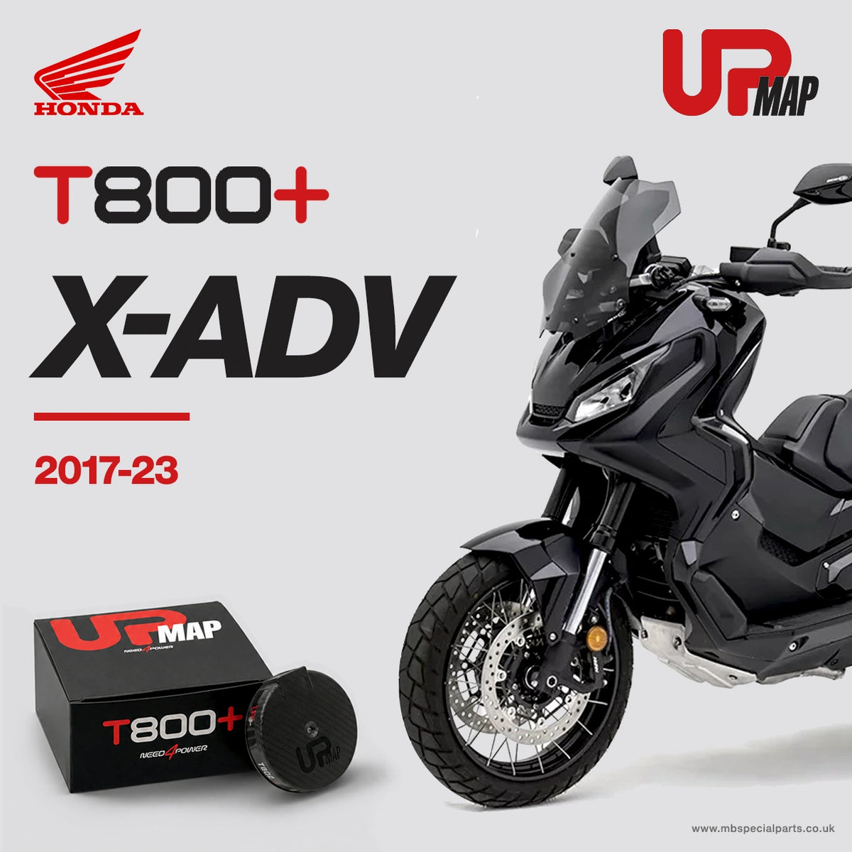 UpMap Honda X-ADV 2017-23 with map included