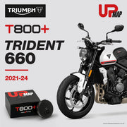 UpMap T800+ for Triumph Trident 660 2021-2024