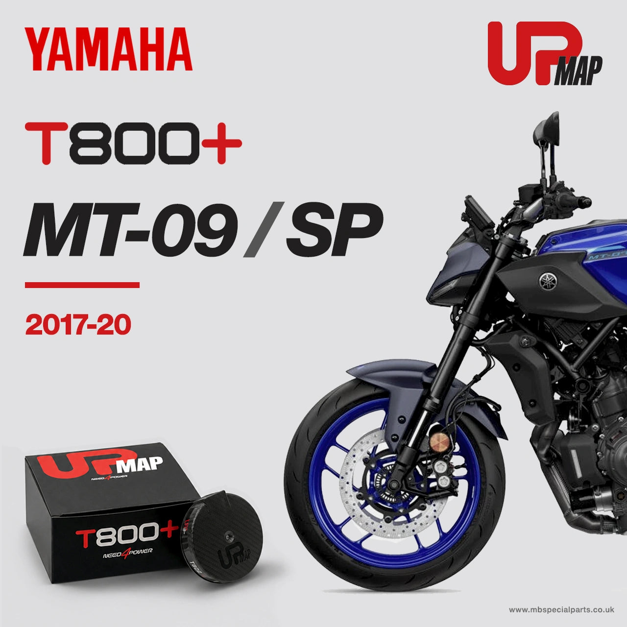 UpMap Yamaha MT-09 / SP 2017-2020