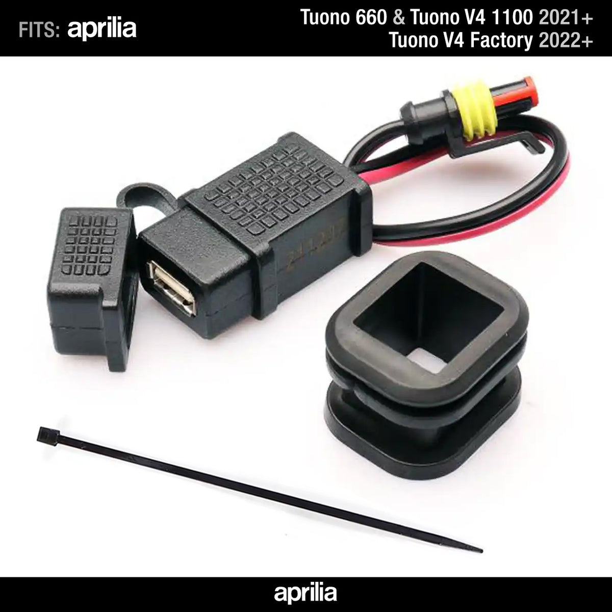 USB Socket Kit For Aprilia Tuono 2S001789 OEM