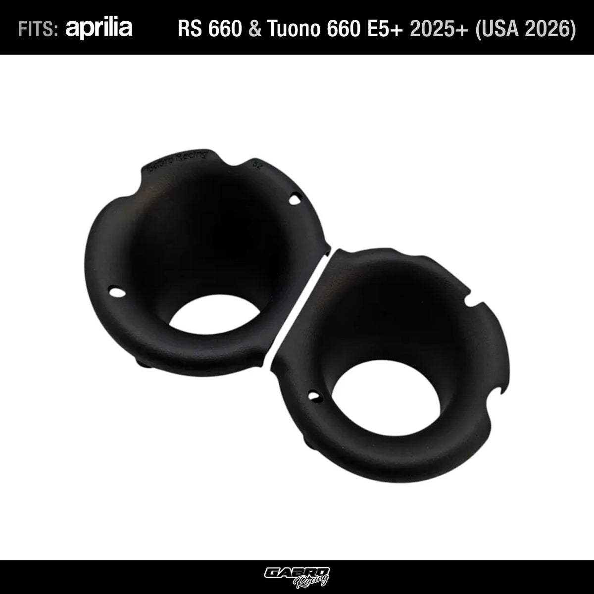 Velocity Stacks by GRT for Aprilia RS 660 and Tuono 660 E5+ (2025+ EU – 2026+ US)