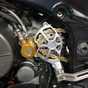 FlyHammer Sprocket Cover for Aprilia RS V Tuono V2 Silver