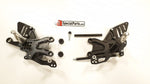 FlyHammer rearset for Aprilia RS V4 Tuono V4 2017-2024 black