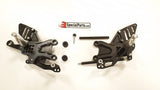 FlyHammer rearset for Aprilia RS V4 Tuono V4 2017-2024 black